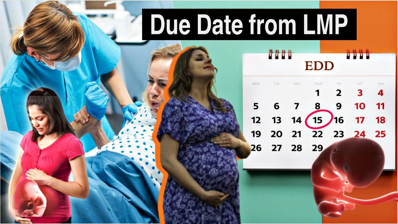 Know delivery date, months, week passed in pregnancy in seconds