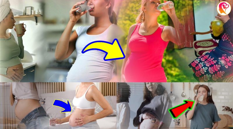 drinking less water in pregnancy