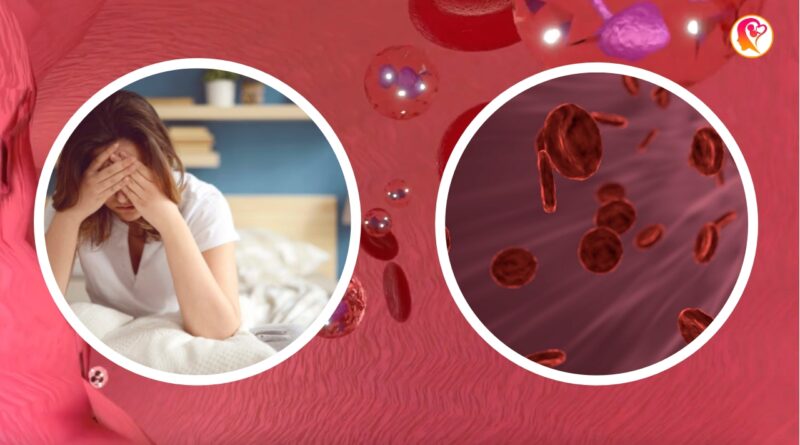 blood deficiency, weakness in veins