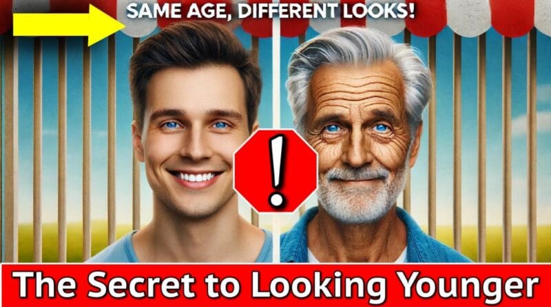 Look younger than age