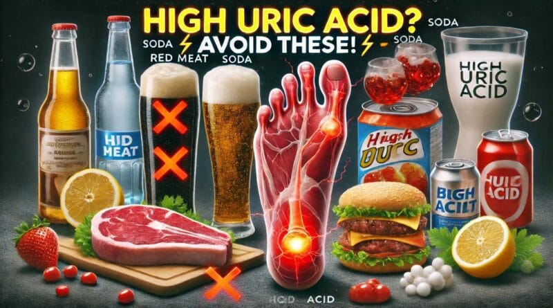 foods to avoid in uric acid